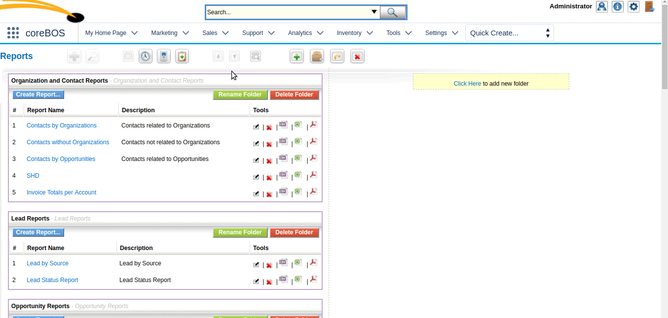 Report Asset status per Invoice status