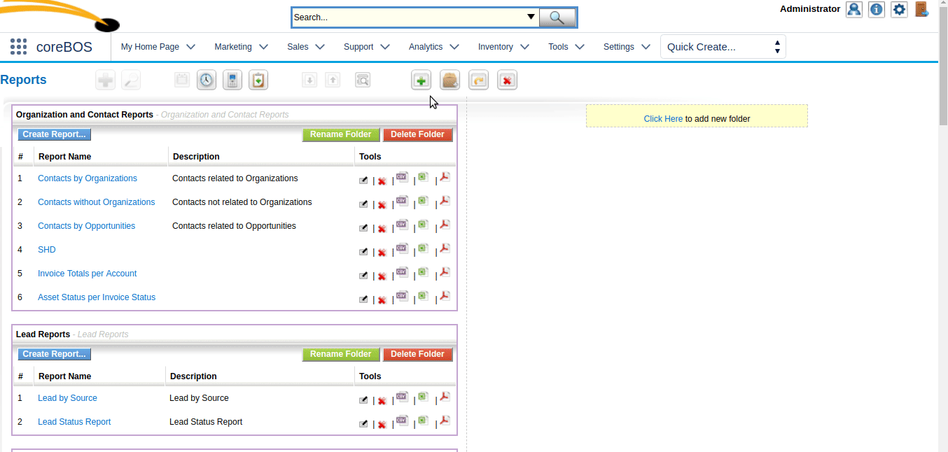 Report Ticket status per Product